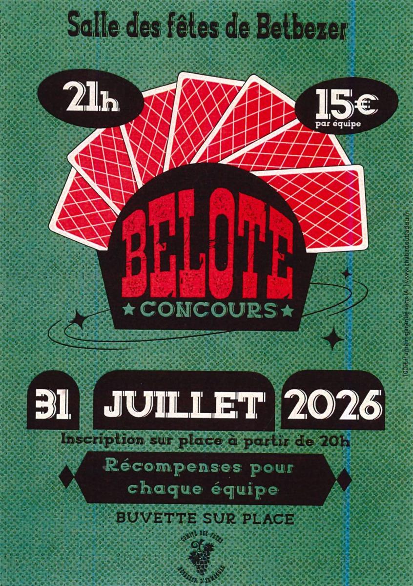 Concours de belote