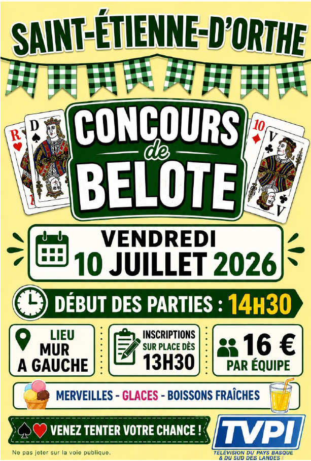 concours de Belote