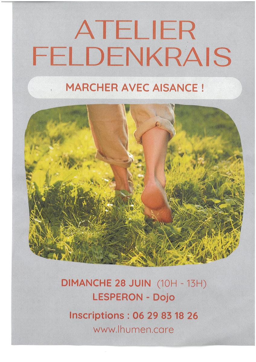 Atelier Feldenkrais - Marcher avec aisance