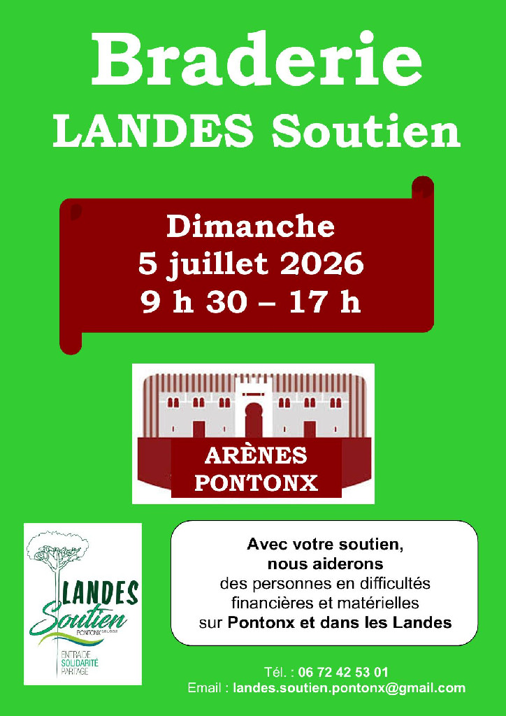 Braderie de Landes Soutien