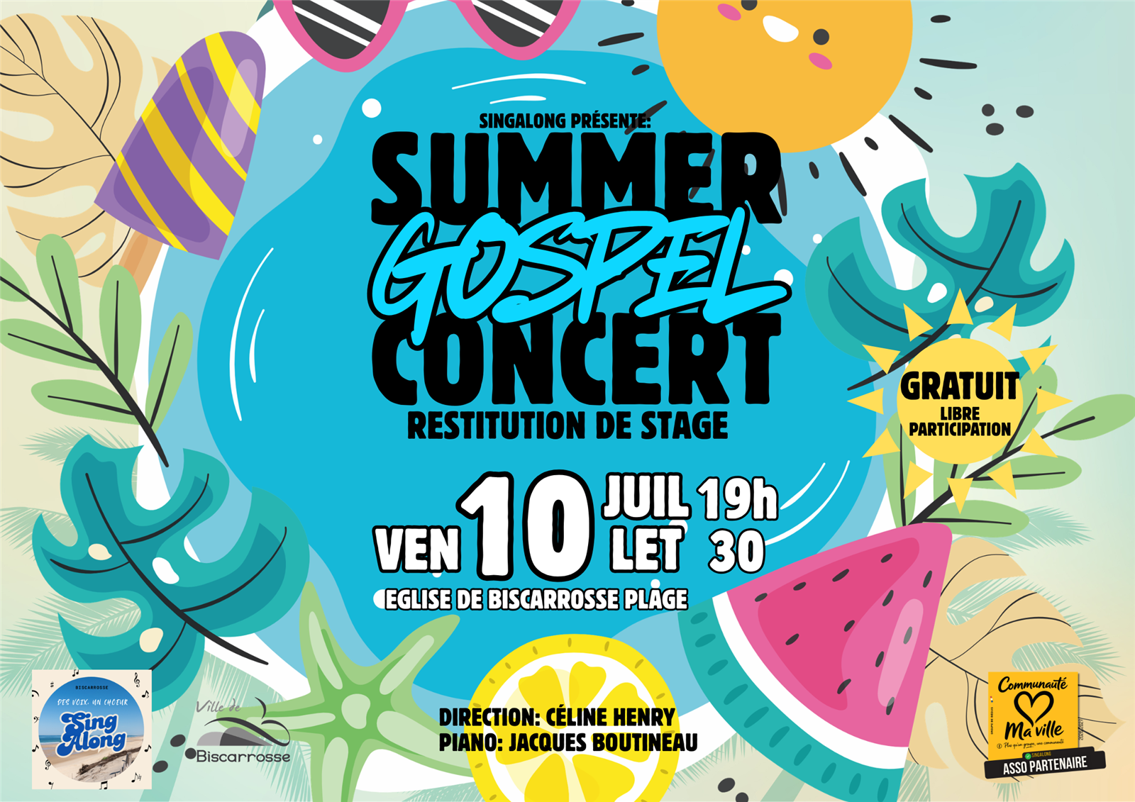 Concert Gospel d'été