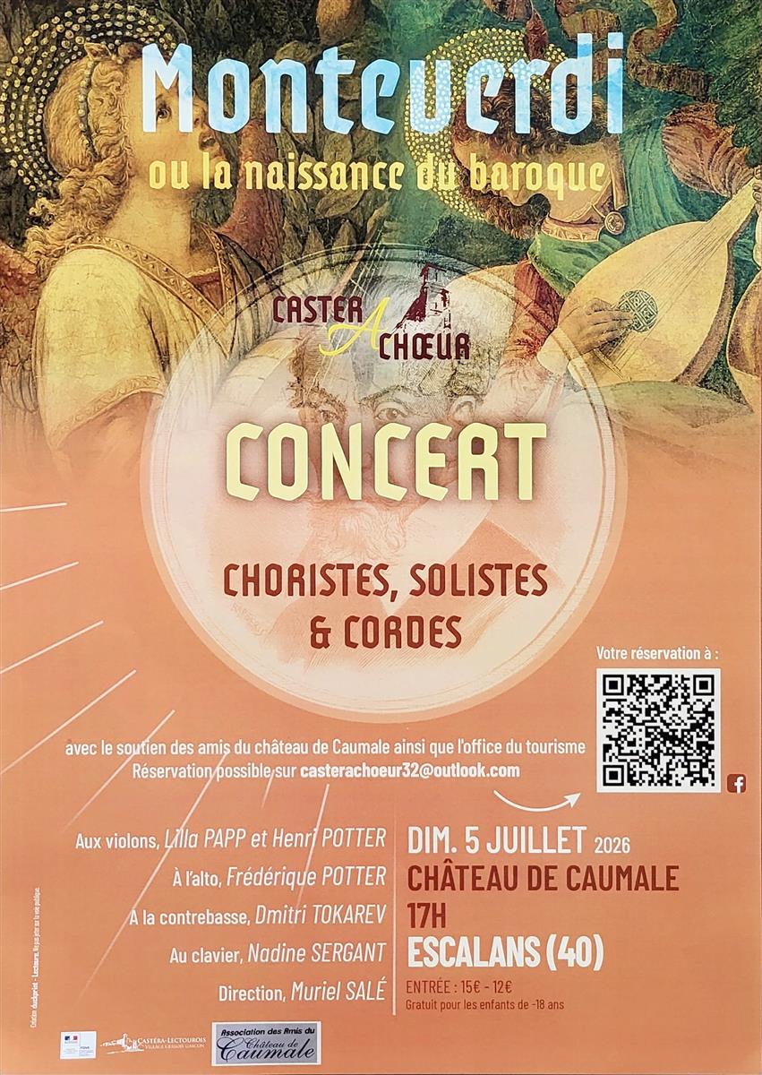 Concert : Monteverdi ou la naissance du Baroque