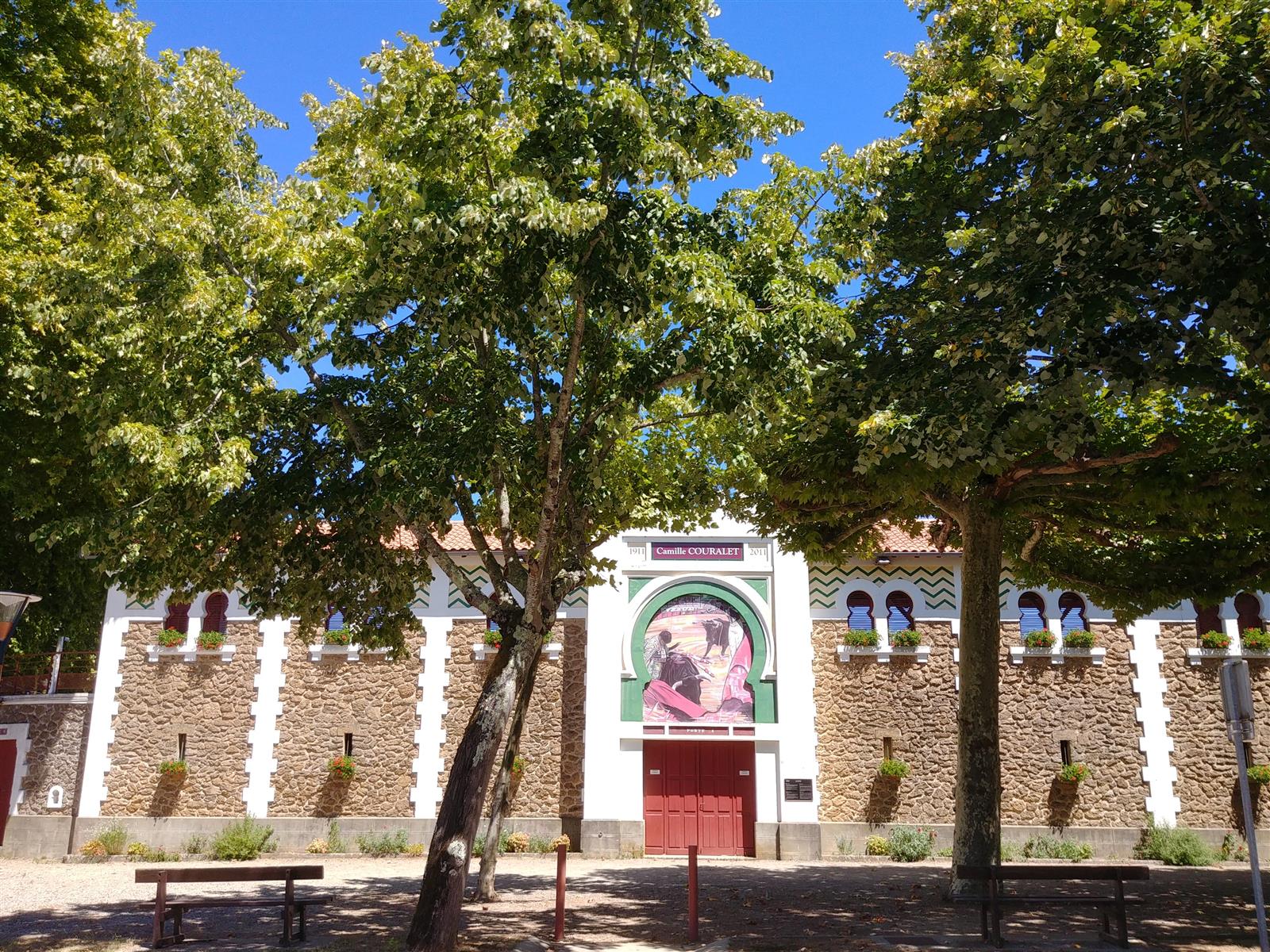 Visite commentée des arènes