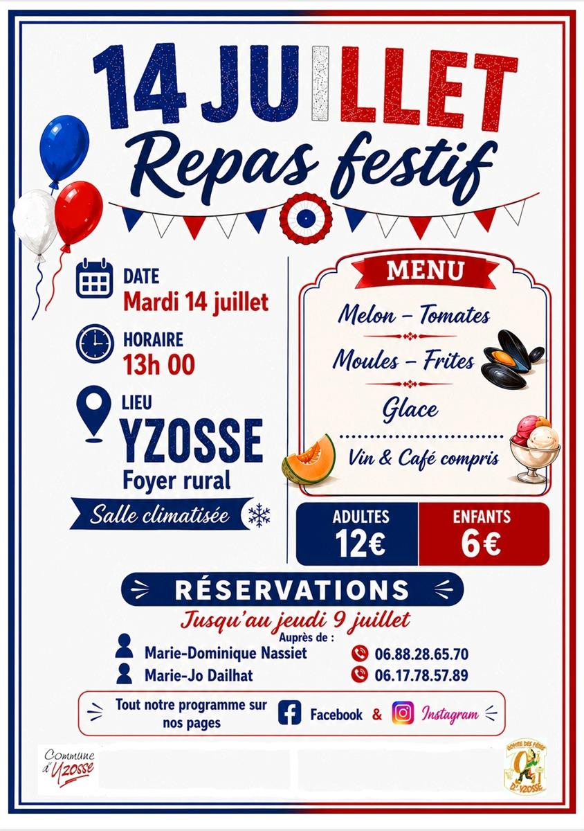 Repas festif