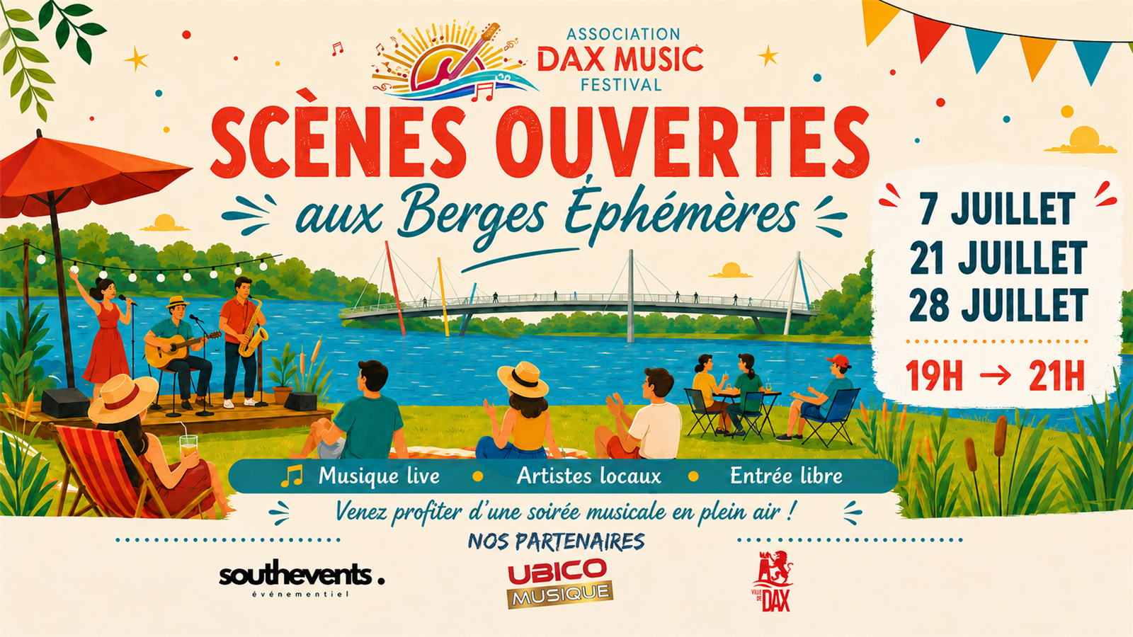 Scènes Ouvertes aux Berges Éphémères