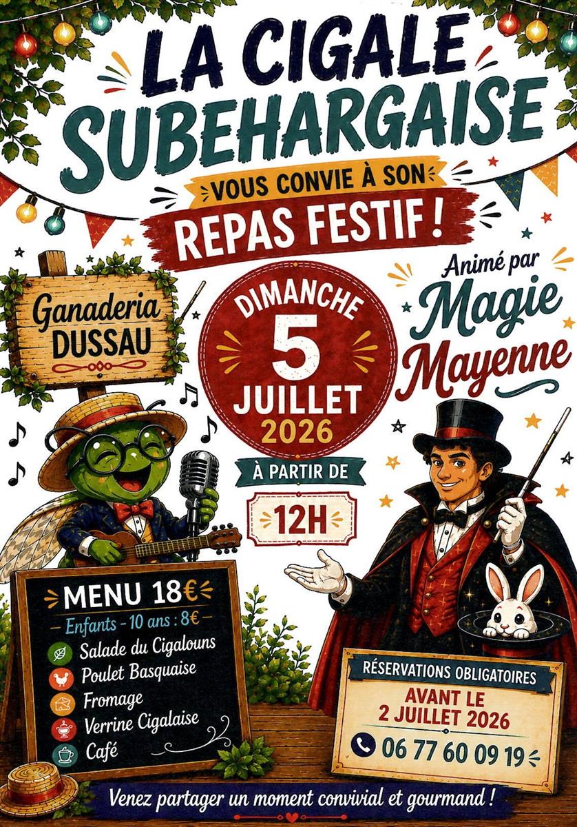 La cigale Subéhargaise