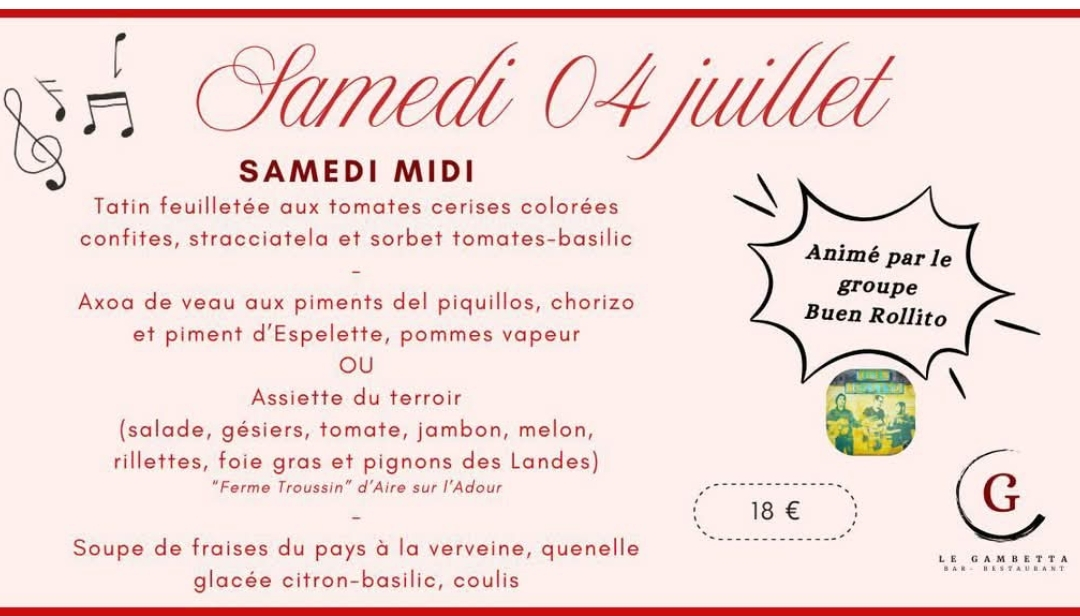 Repas dans la rue
