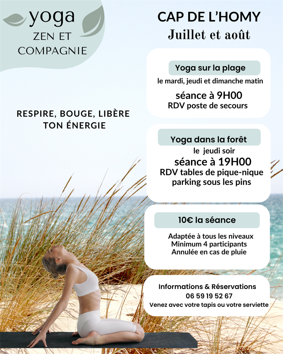 Yoga dans la forêt