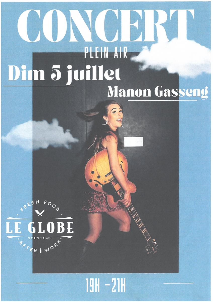Concert Manon Gasseng au Globe
