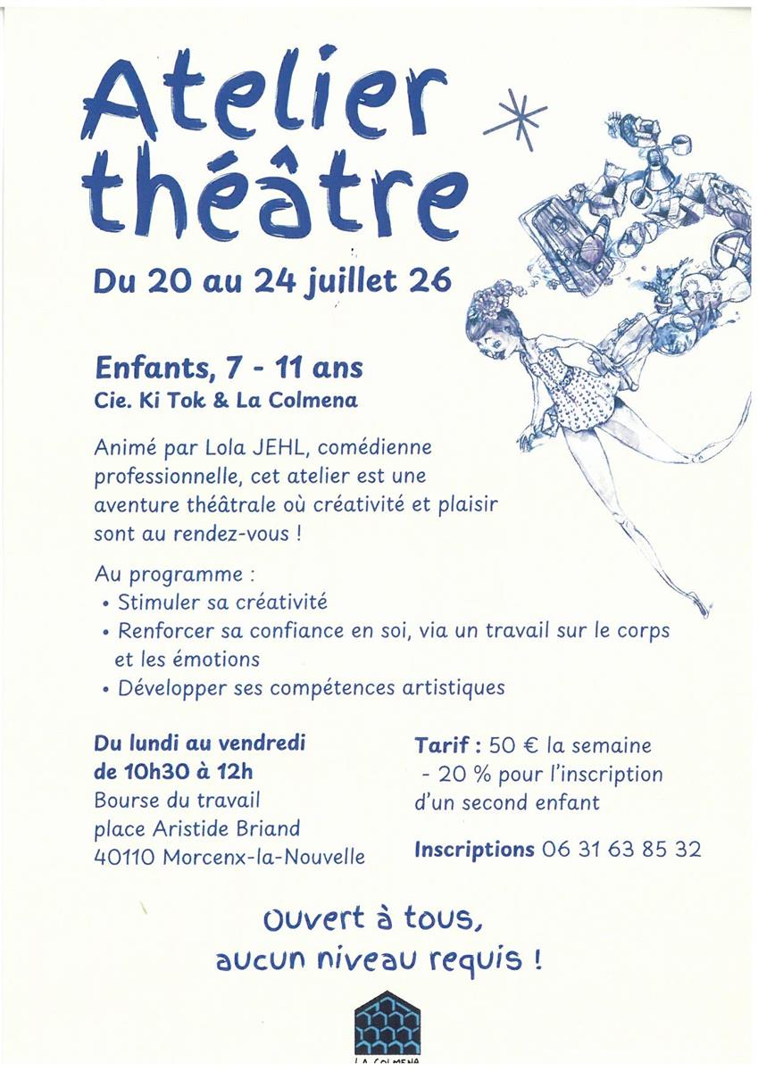 Atelier Théâtre - Association La Colmena