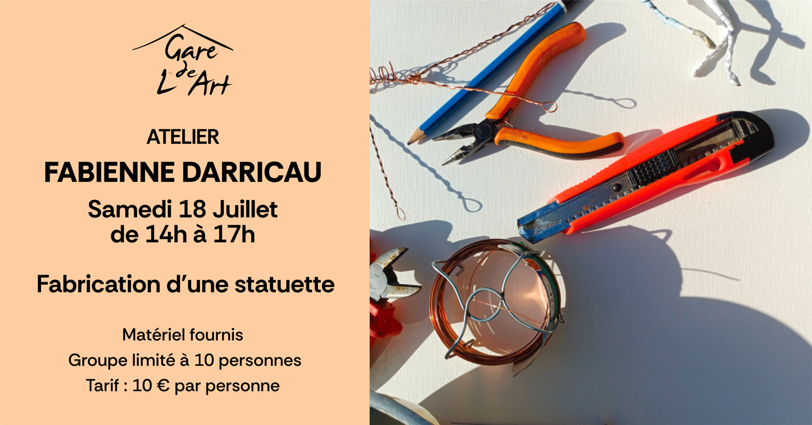 Atelier Fabrication Statuette avec Fabienne Da ...