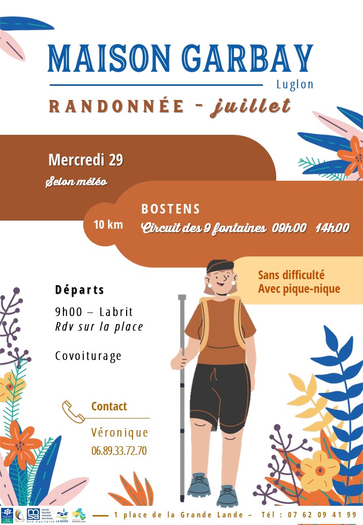 Randonnée à Bostens : Circuit des 9 fontaines