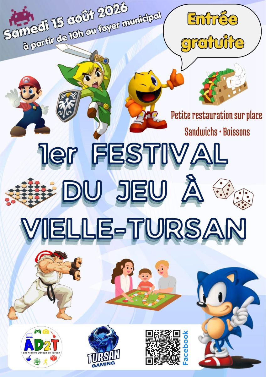 1er Festival du Jeu à Vielle-Tursan