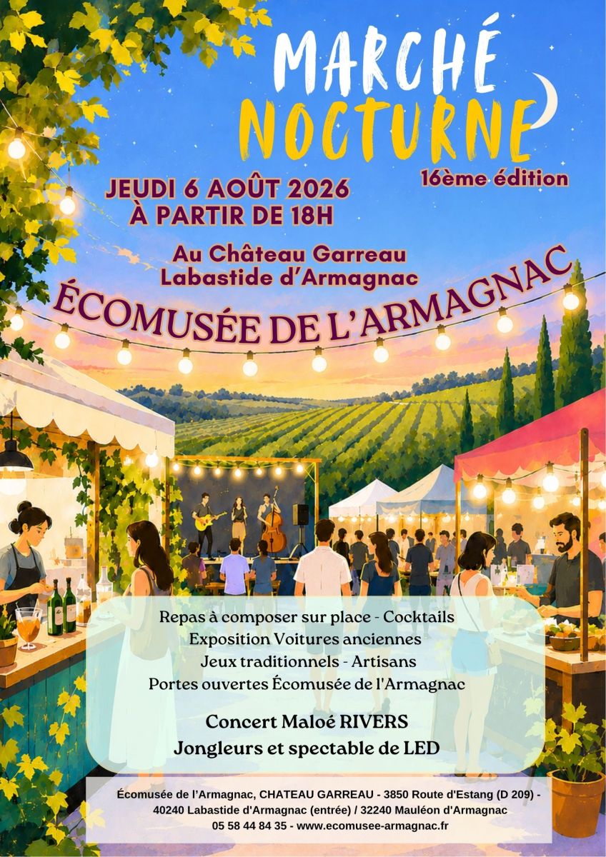 Marché nocturne - Portes ouvertes Ecomusée de  ...