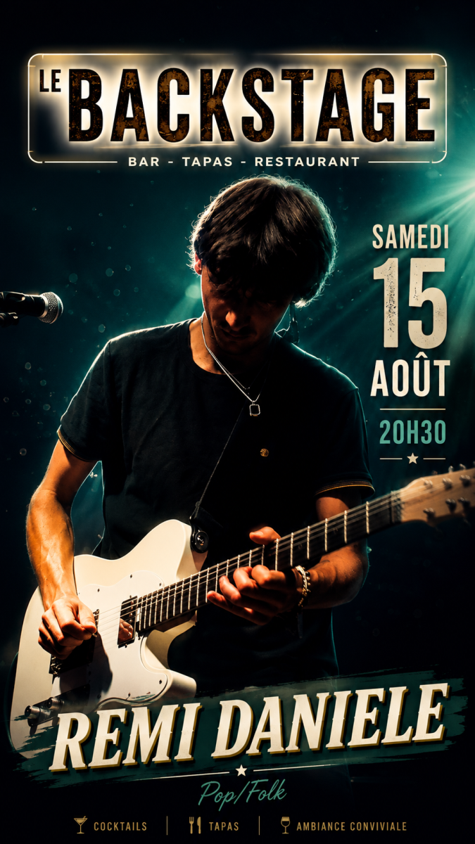 Concert Remi Daniele gratuit