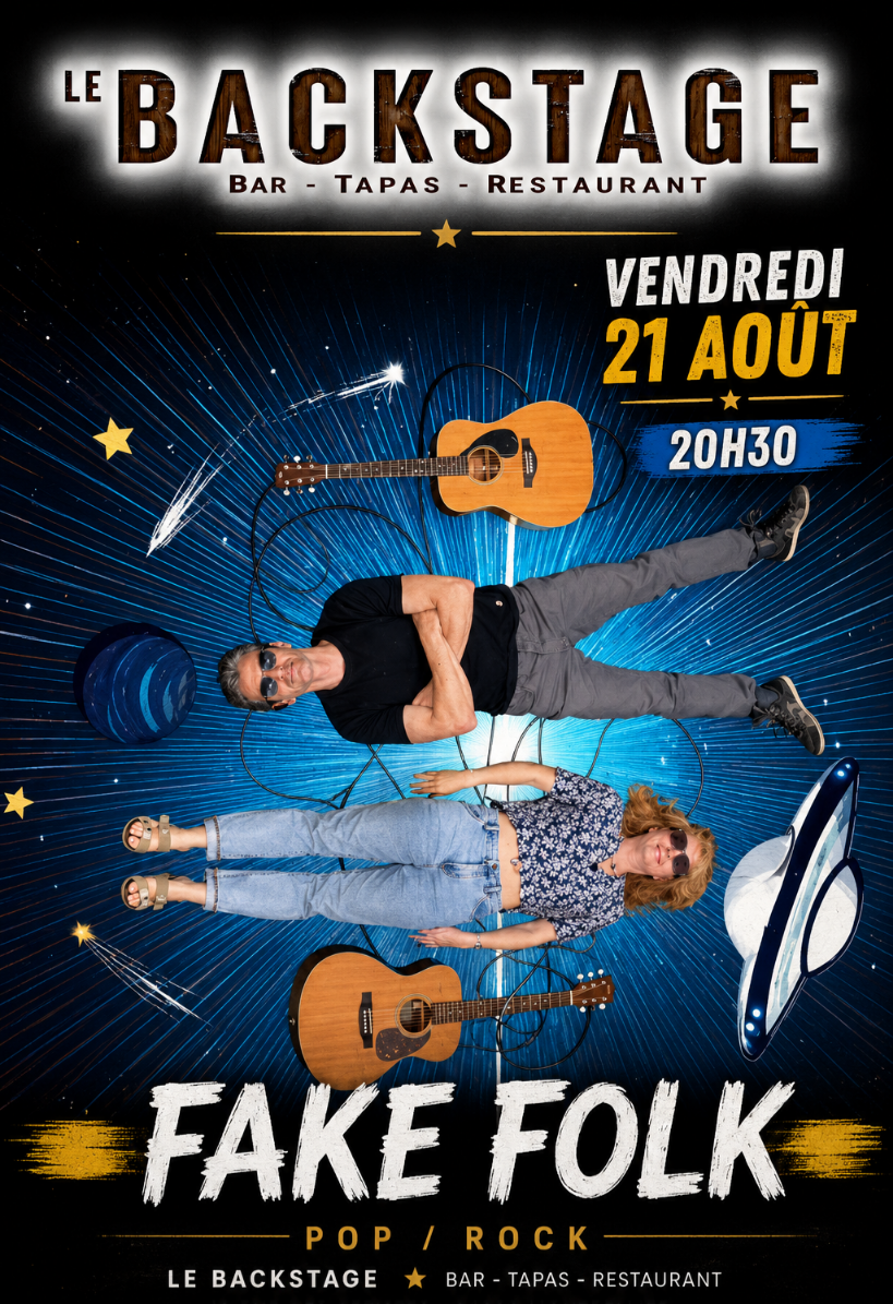 Concert FAKE FOLK au Backstage