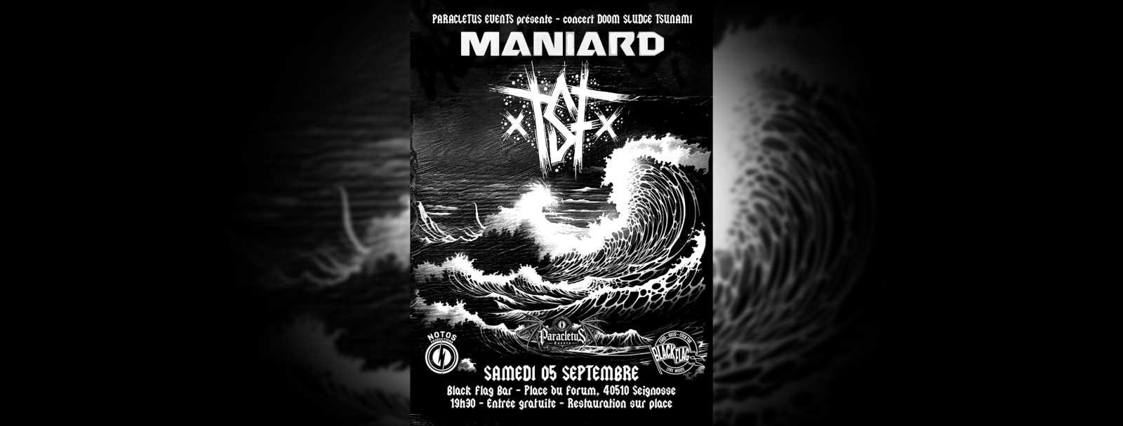 DOOM / SLUDGE TSUNAMI | MANIARD + TSF, Blackfl ...