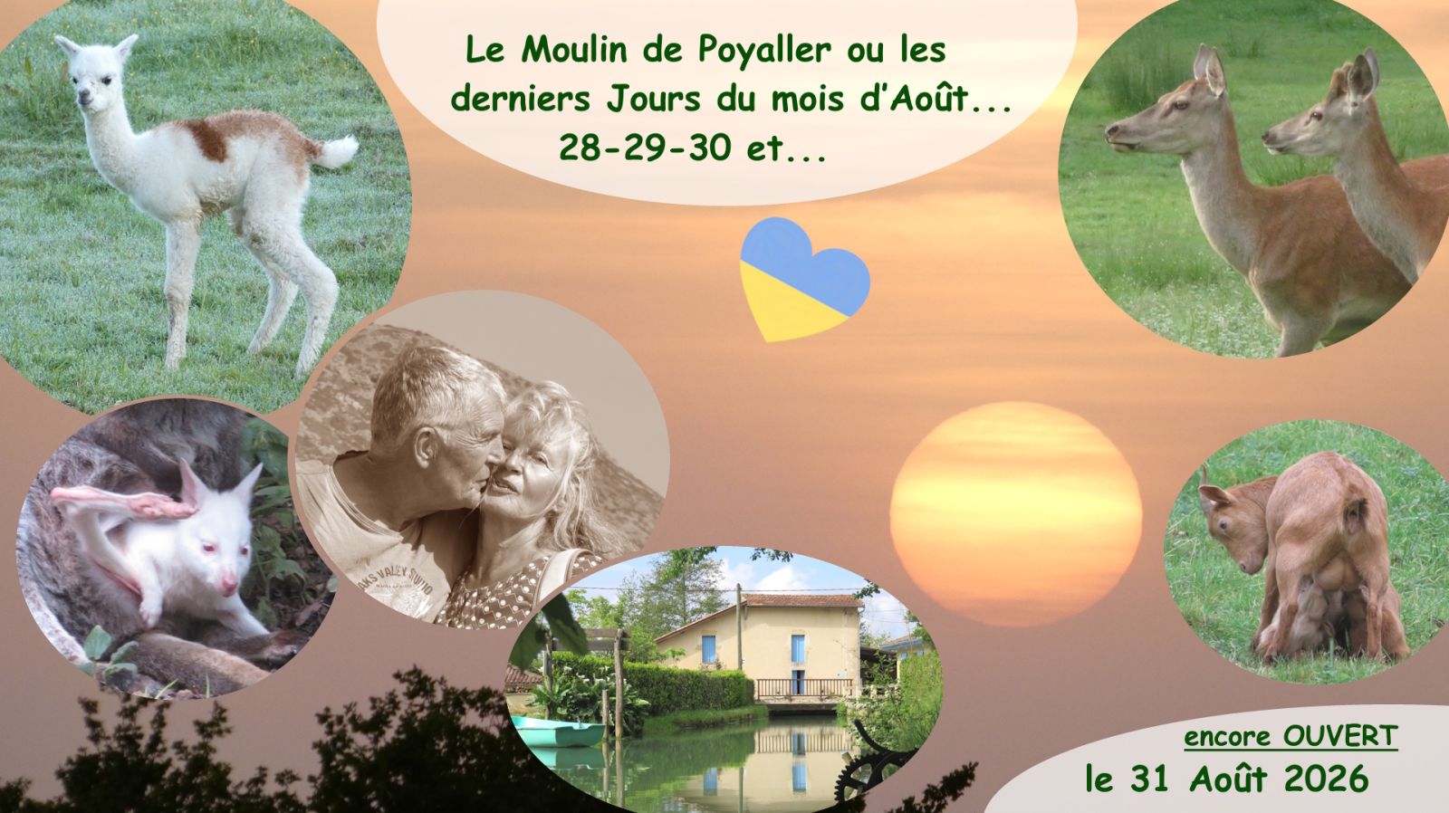 Le Moulin de Poyaller sera encore OUVERT Diman ...