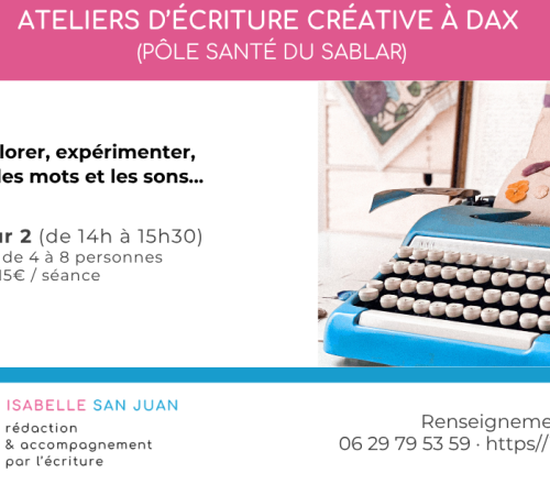 Atelier d'écriture