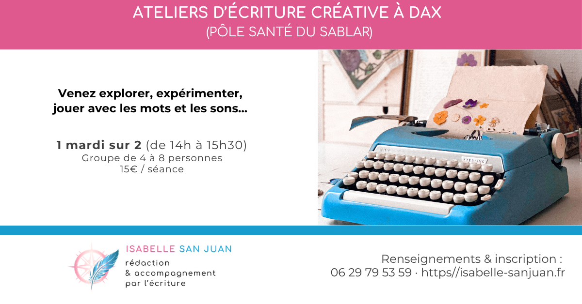 Atelier d'écriture