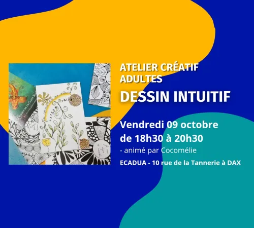 Atelier créatif Dessin intuitif / Adultes