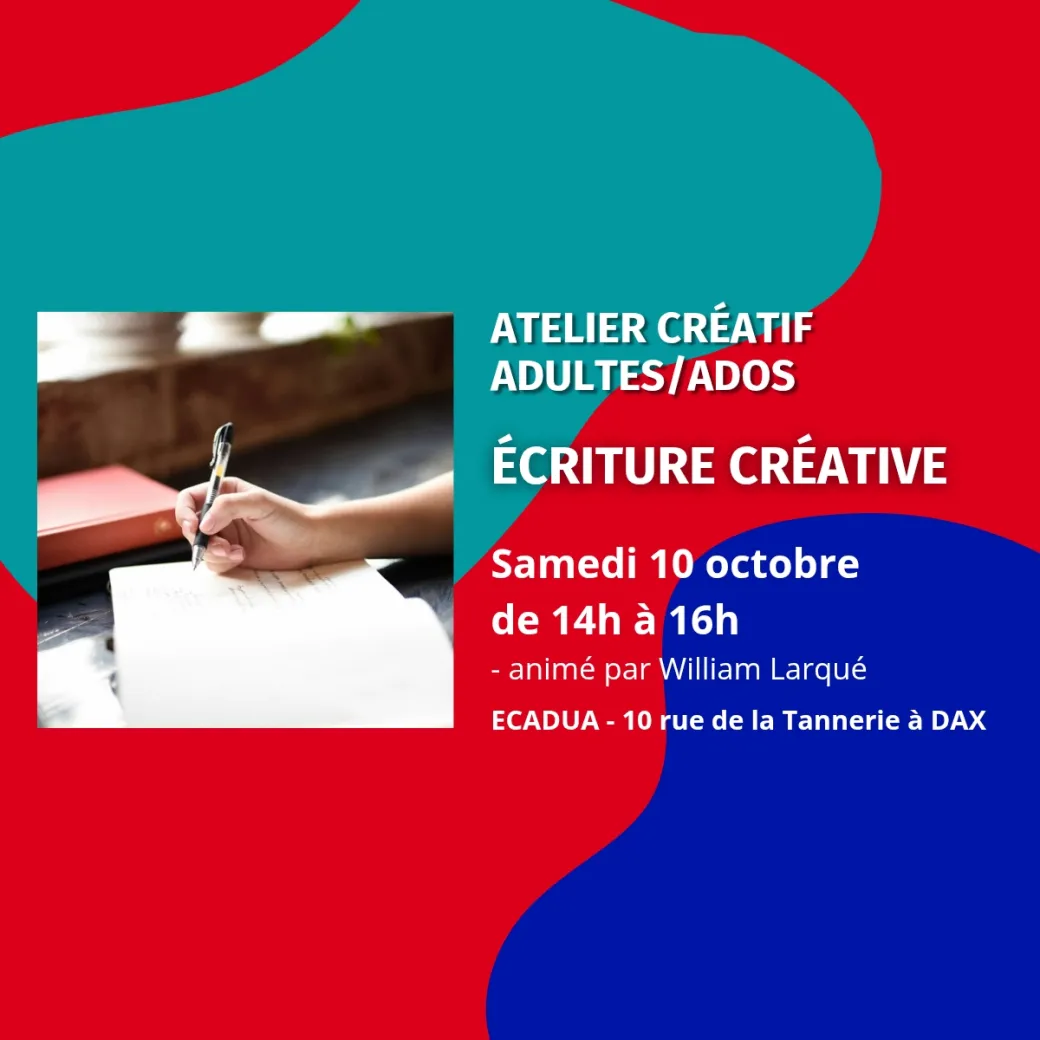 Atelier d’écriture cr ...