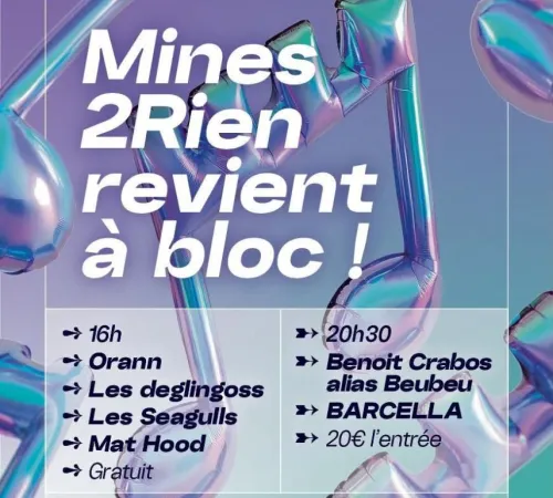 CONCERTS MINES 2RIEN SAMEDI 31 OCTOBRE