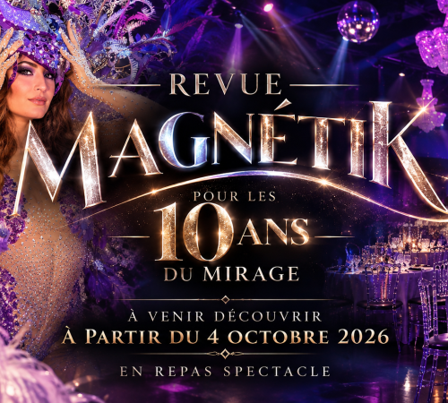 DÉJEUNER-SPECTACLE REVUE MAGNETIK