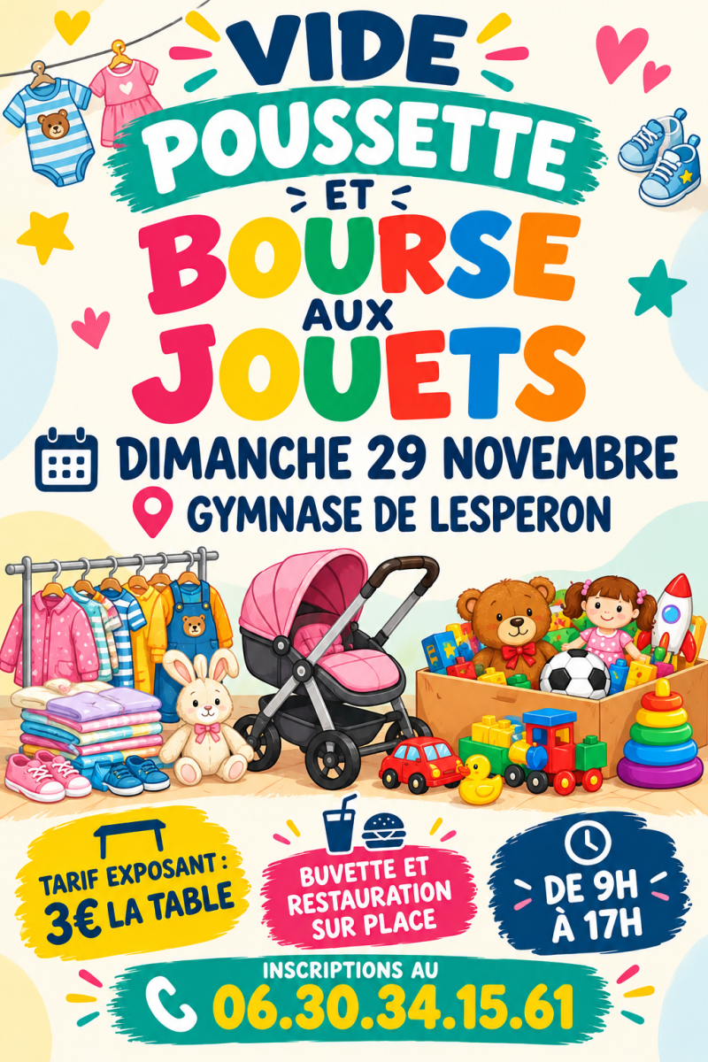VIDE POUSSETTE - BOUR ...