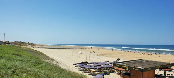 Plage de la Garluche Mimizan
