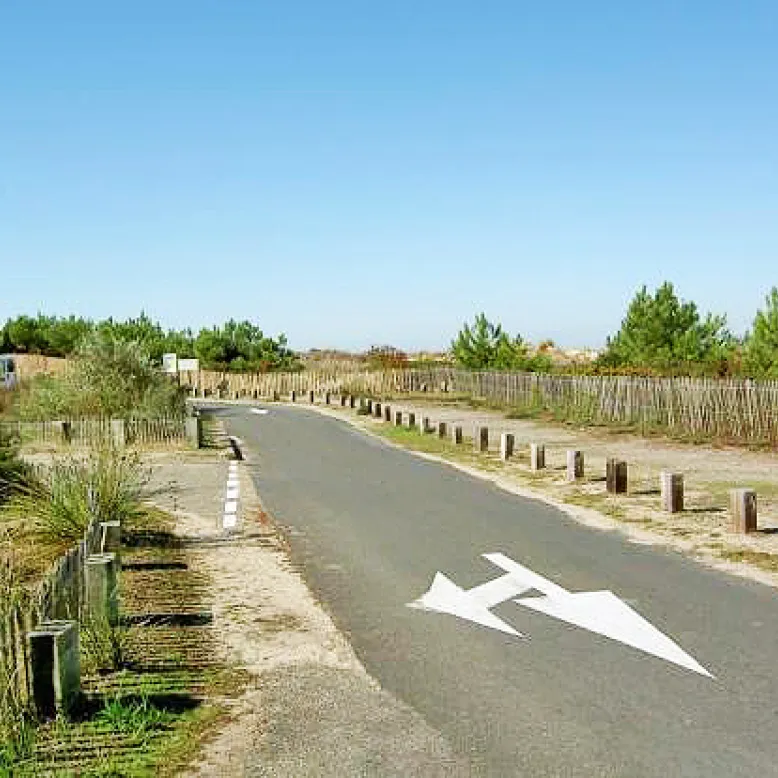 Voie Verte du littoral dans les Landes