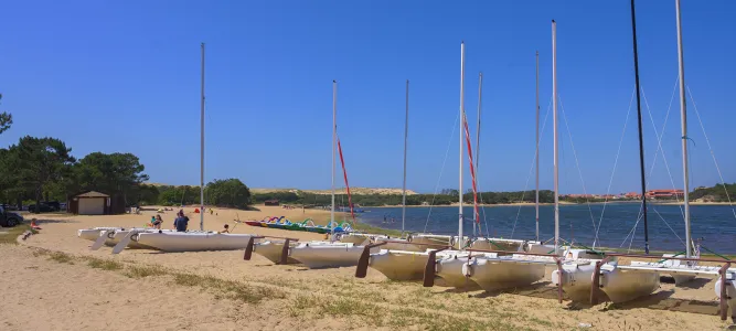 Plage du lac Marin de Port d’Albret
