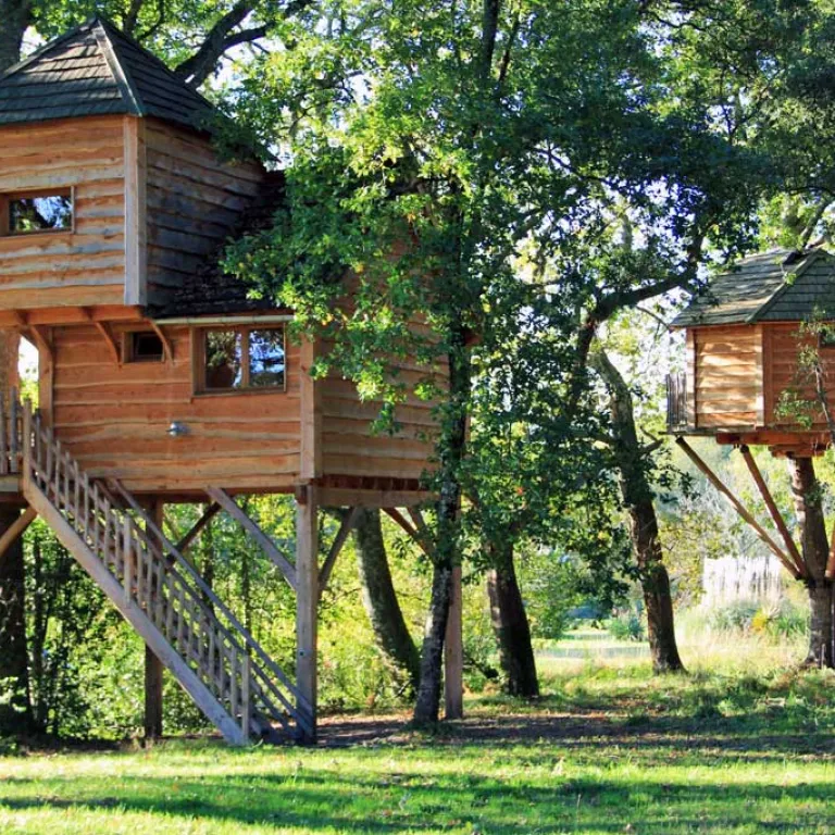 Unusual accommodation in the Landes