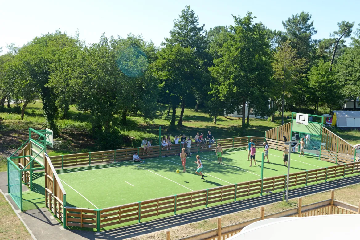 Landes campsites multi-game area