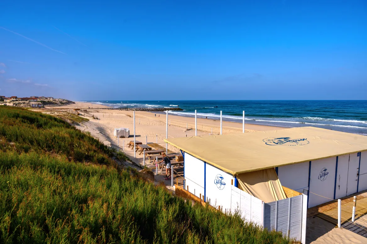 Plage centrale Mimizan