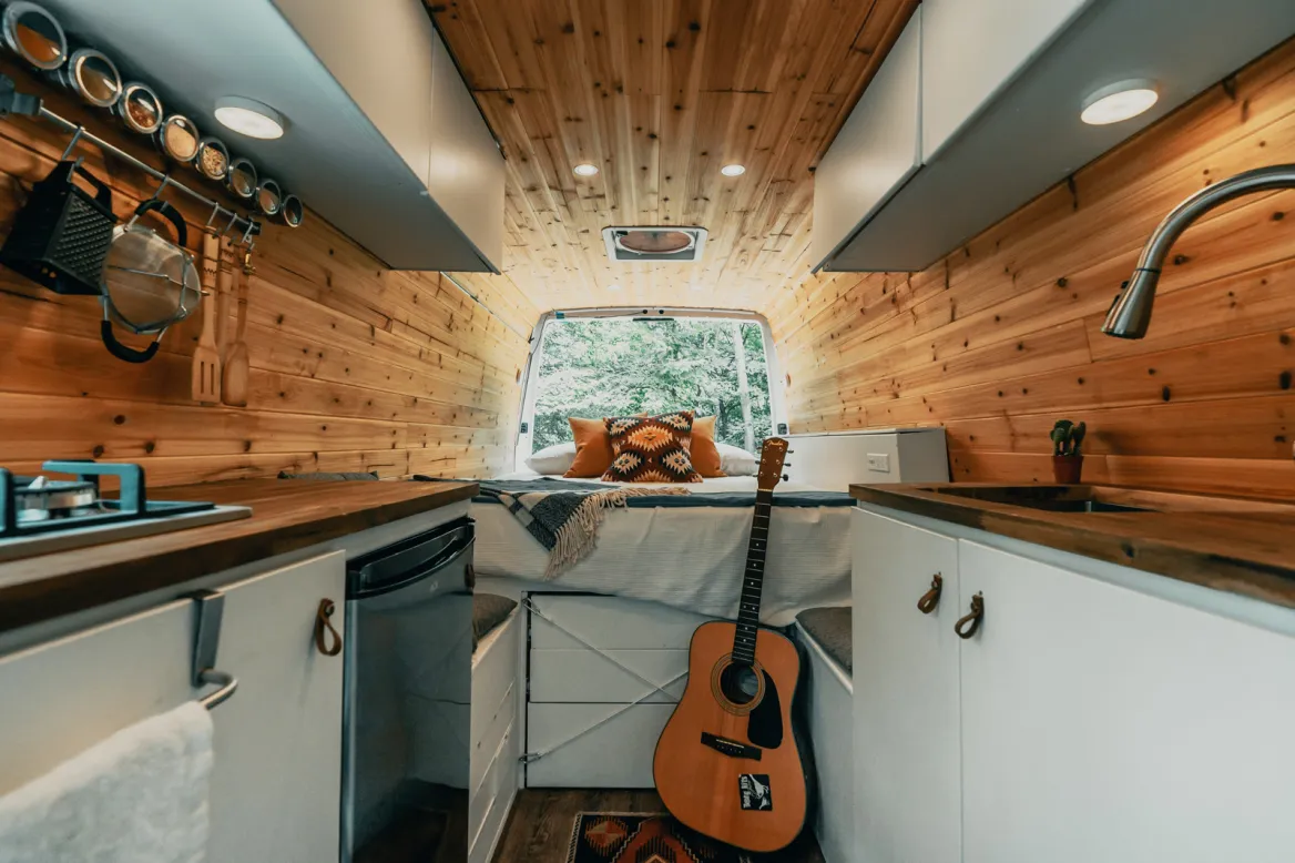 Van life in the moors. Photo: clay-banks-unsplash