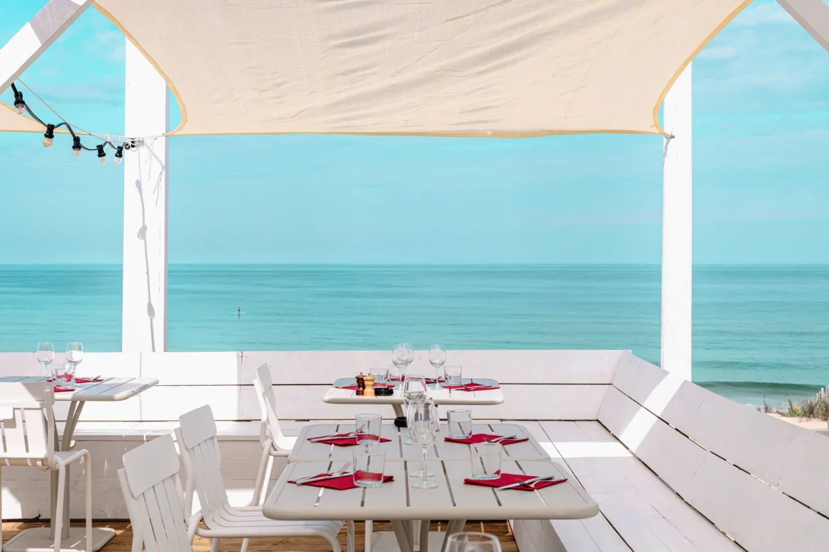 restaurants de plage dans les Landes