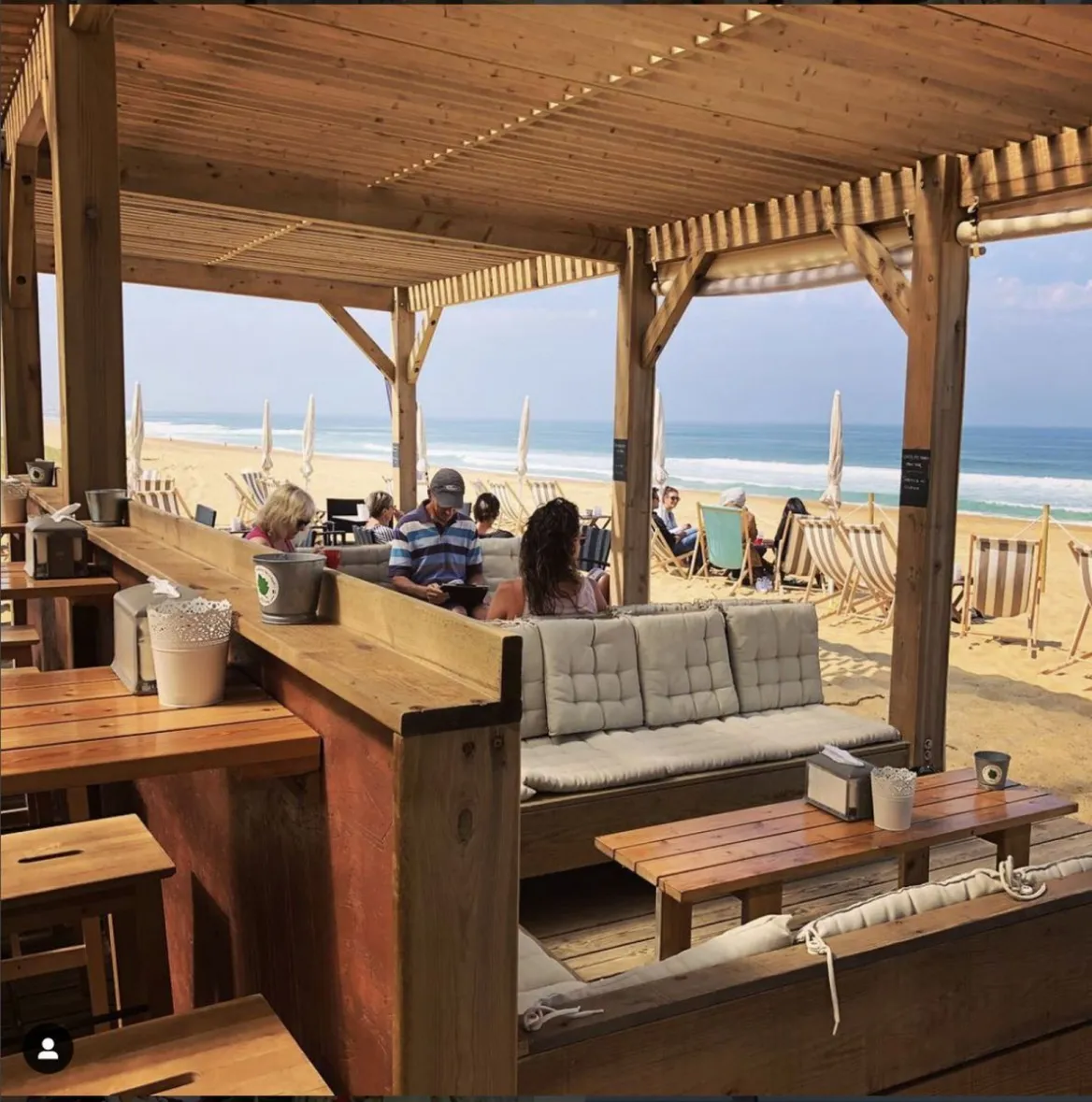 restaurants de plage dans les Landes