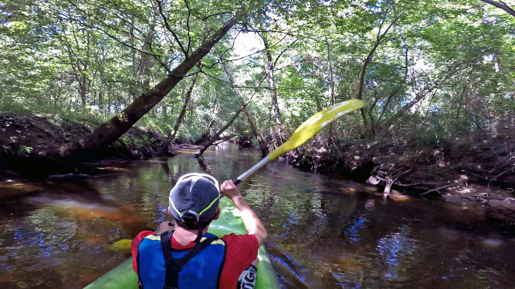 Kayak cercle nautique de mimizan