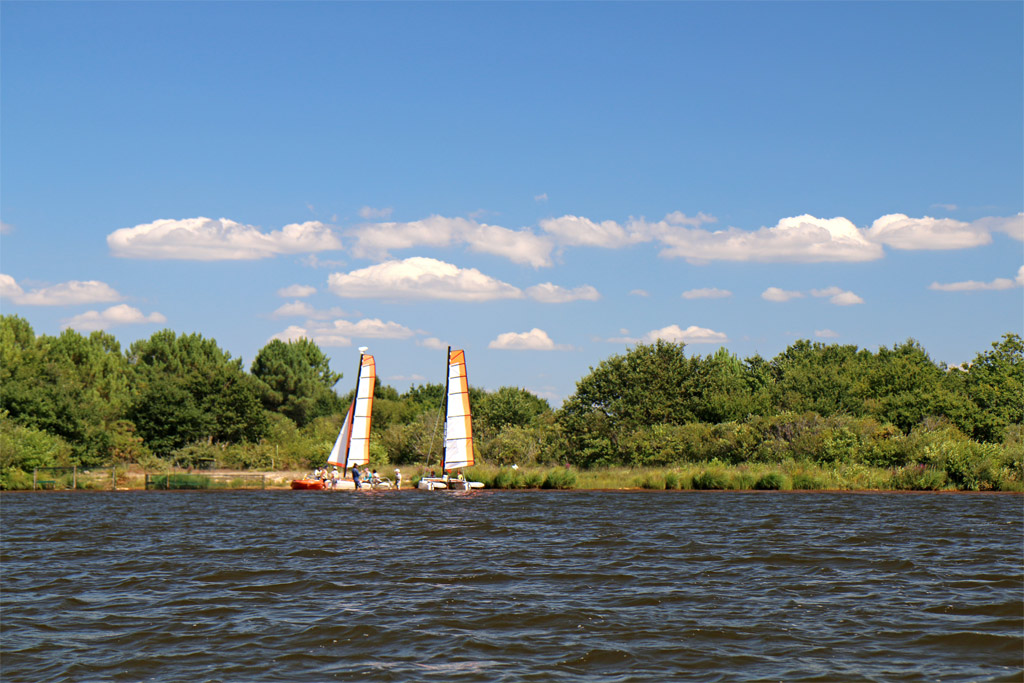 lac sauvage cercle nautique de mimizan