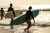 Surfing in the Landes