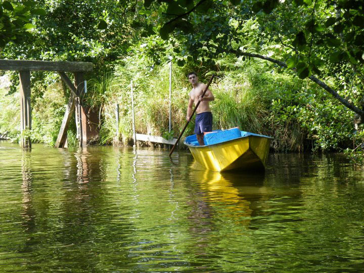 Bureau des Bateliers - Promenade en bateau sur le Courant d'Huchet en galupe dans les Landes