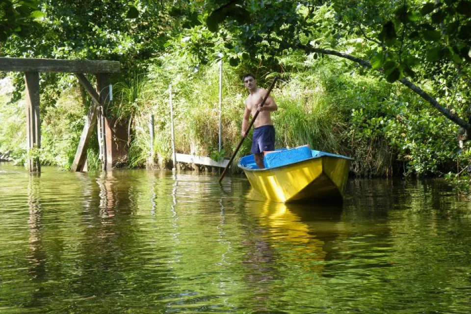 Promenade en bateau sur le Courant d'Huchet
