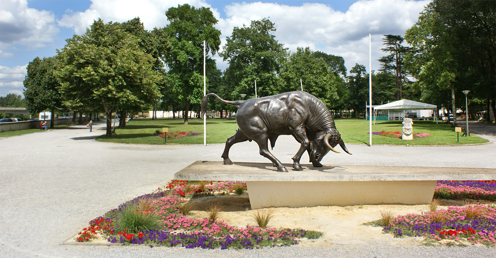 Bull status near the Dax arenas